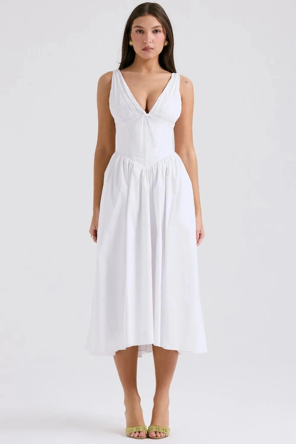 Alyanna | Women's Dress with Tropical Prints | Lightweight Sundress for Summer Comfort