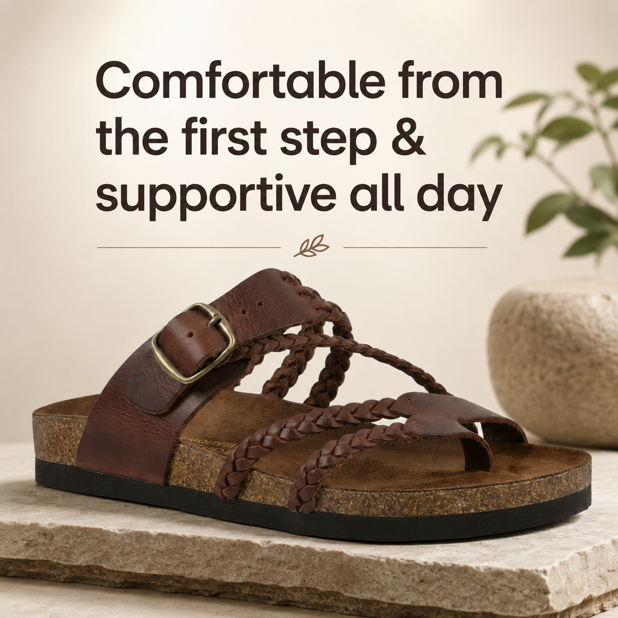 Mountain Footbeds Sandals Hayleigh  | All-Day Comfort